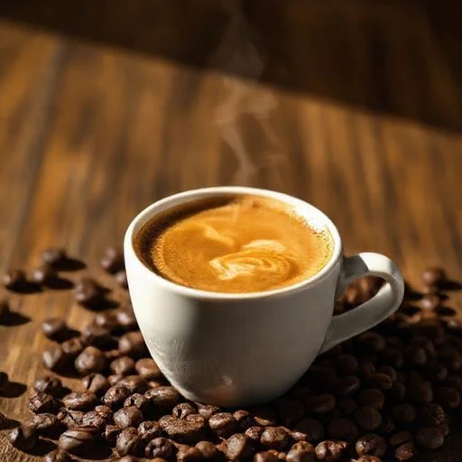 Flat lay of a premium coffee subscription box